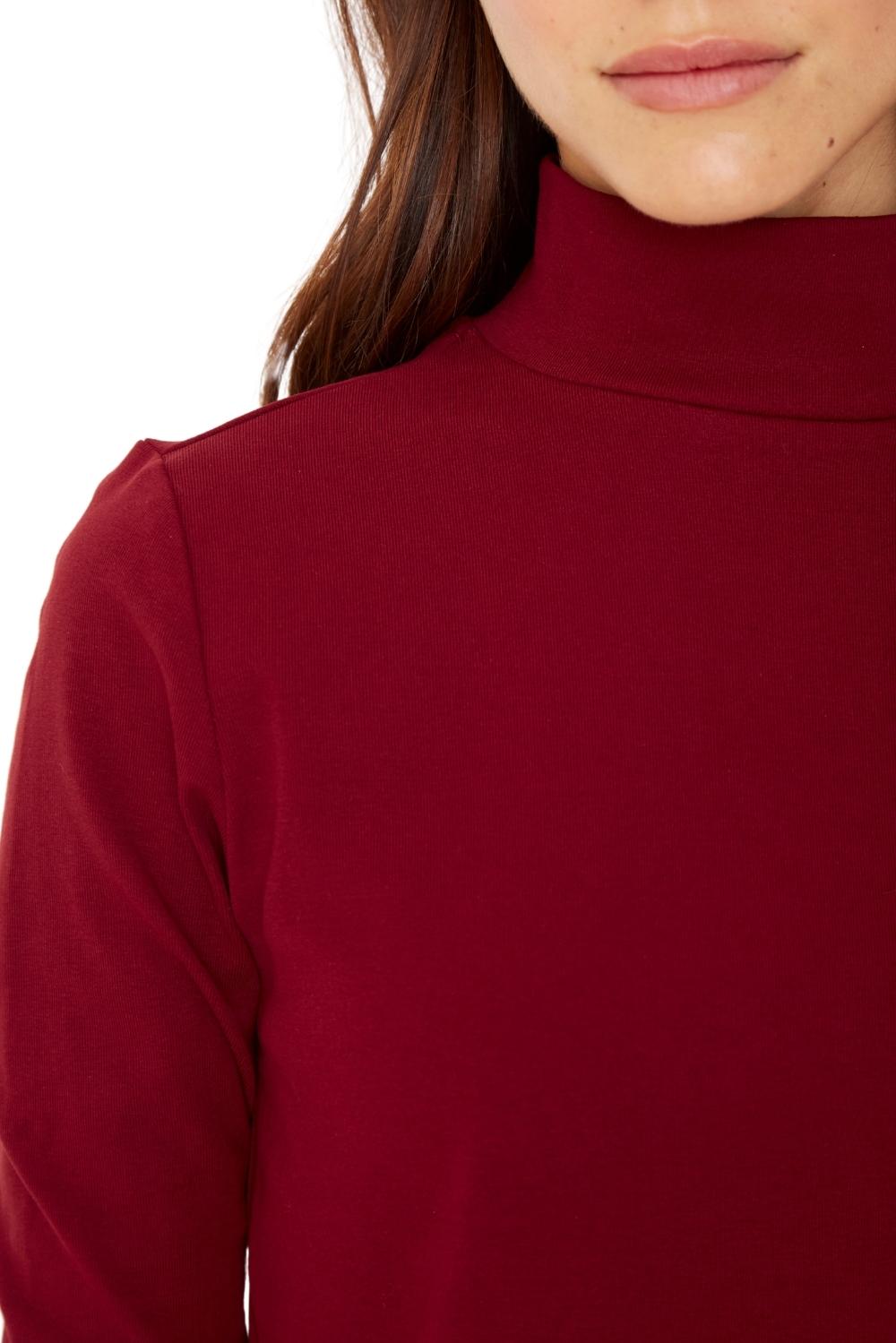 Polera Constanza uva