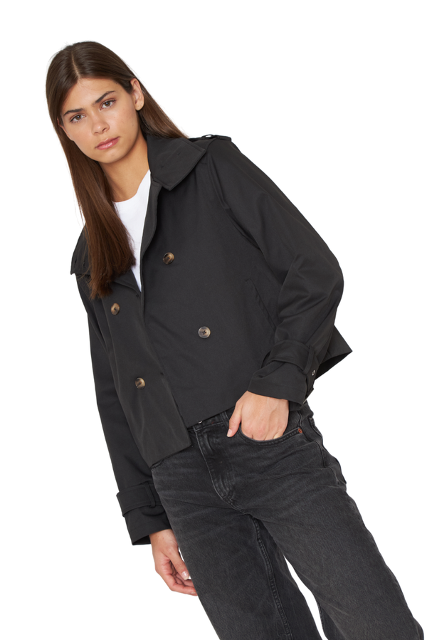 Trench Coat Owen negro