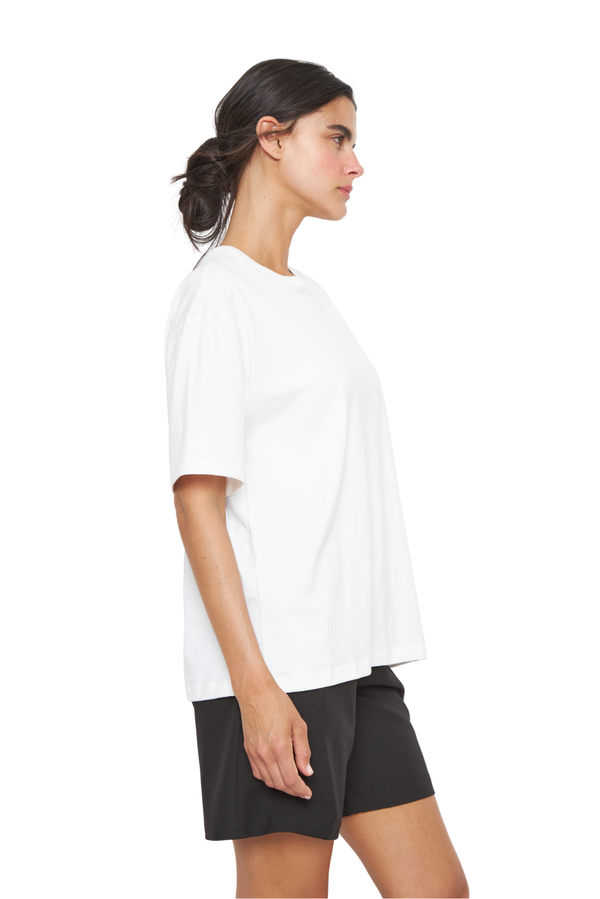 Polera Jacinta PIMA Oversize blanca