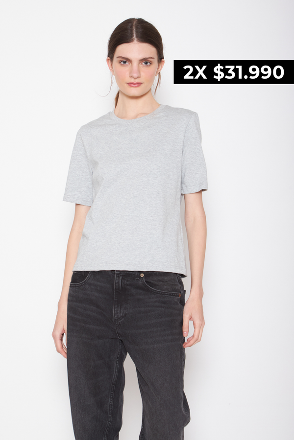 Polera Jacinta gris claro