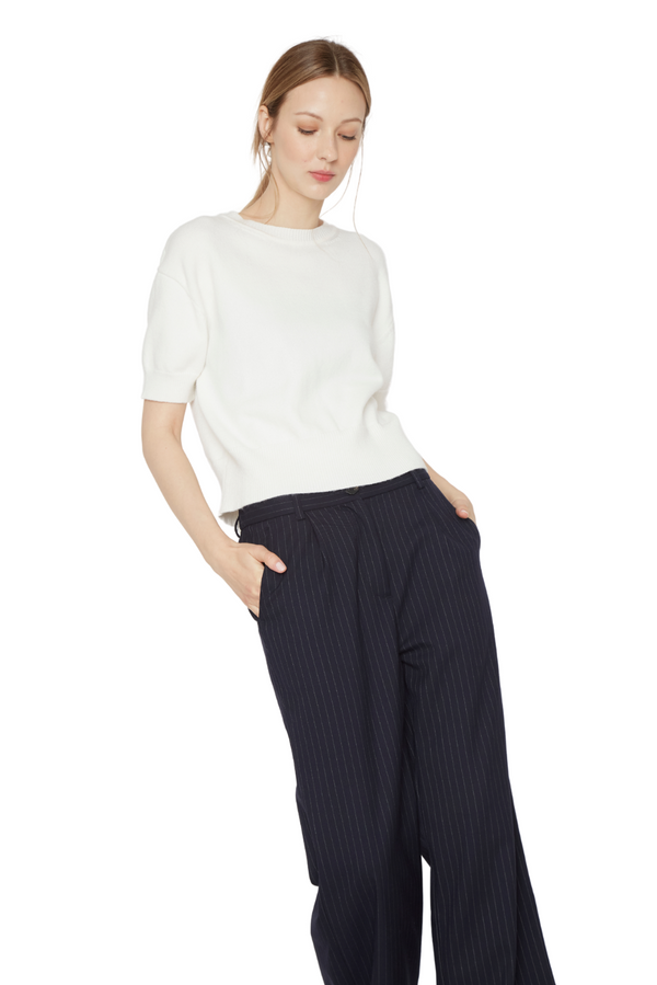 Pantalón Porter líneas azul