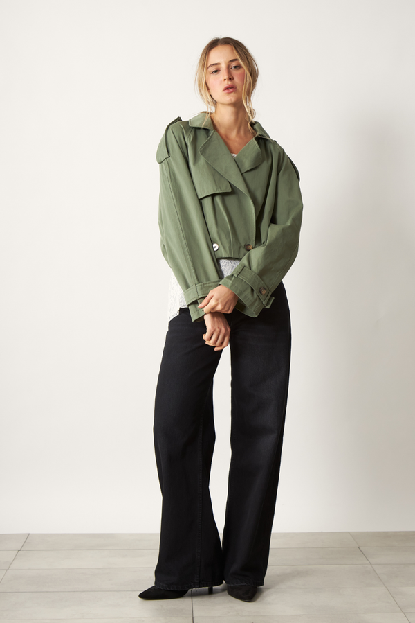 Chaqueta Oli verde