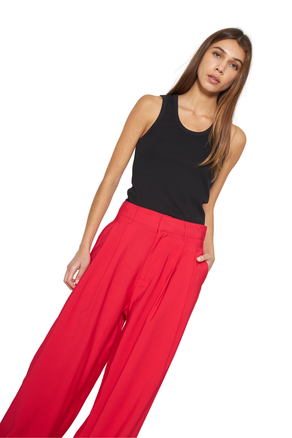 Pantalón Mila coral