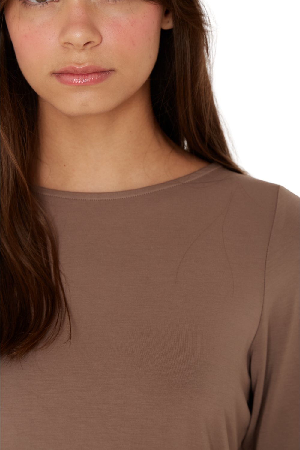 Polera Bianca II café