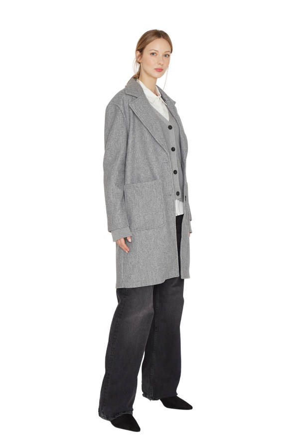 Abrigo London gris