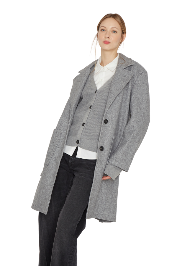 Abrigo London gris