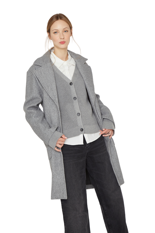 Abrigo London gris