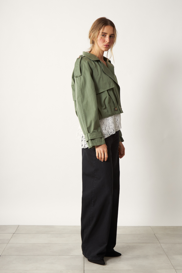 Chaqueta Oli verde