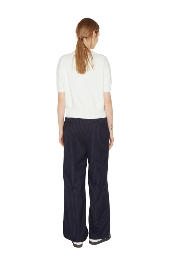 Pantalón Porter líneas azul