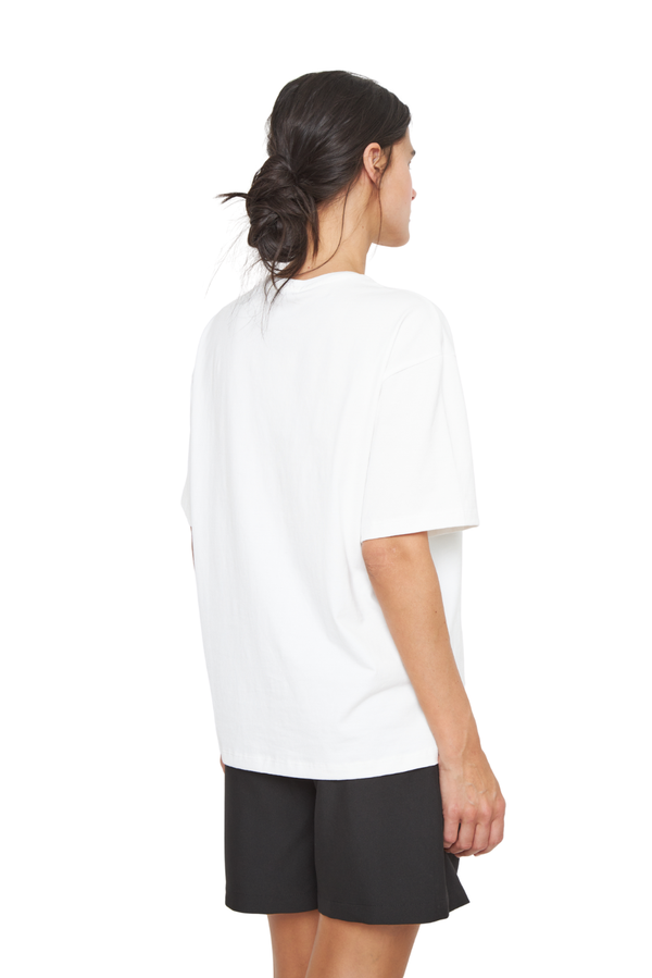 Polera Jacinta PIMA Oversize blanca