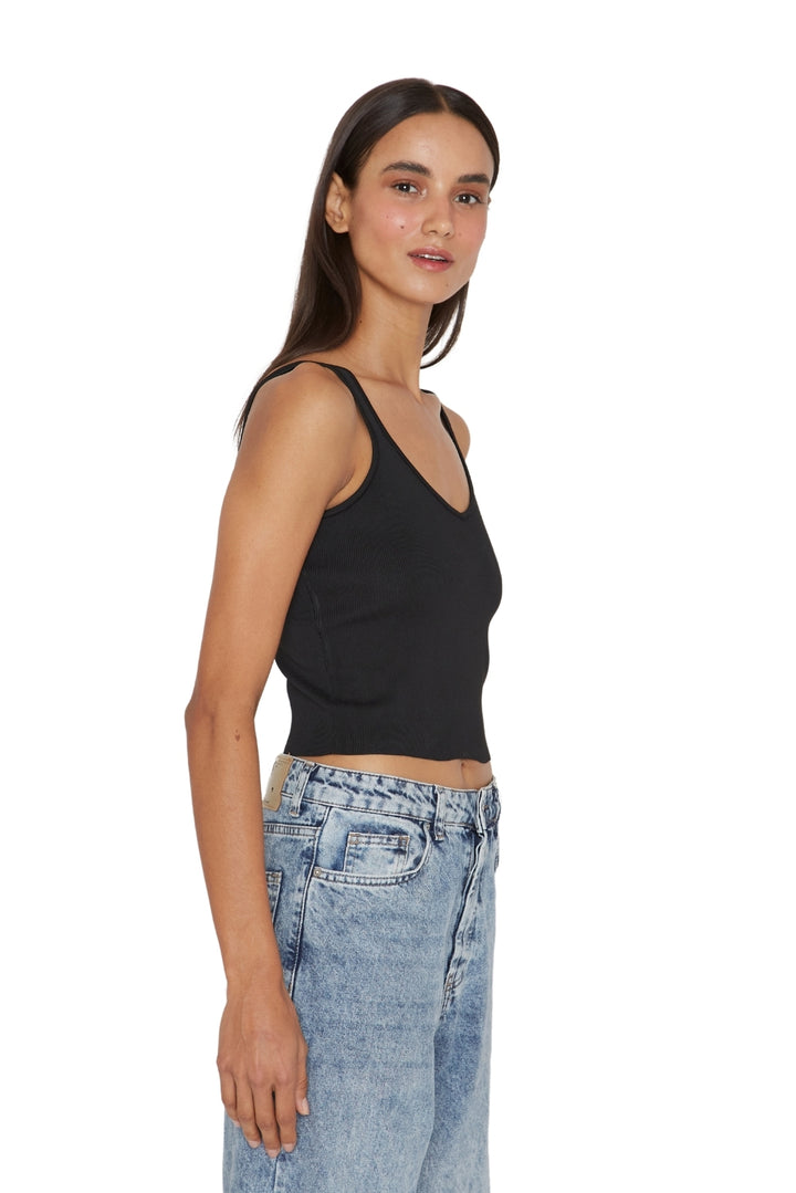 Top Celine negro