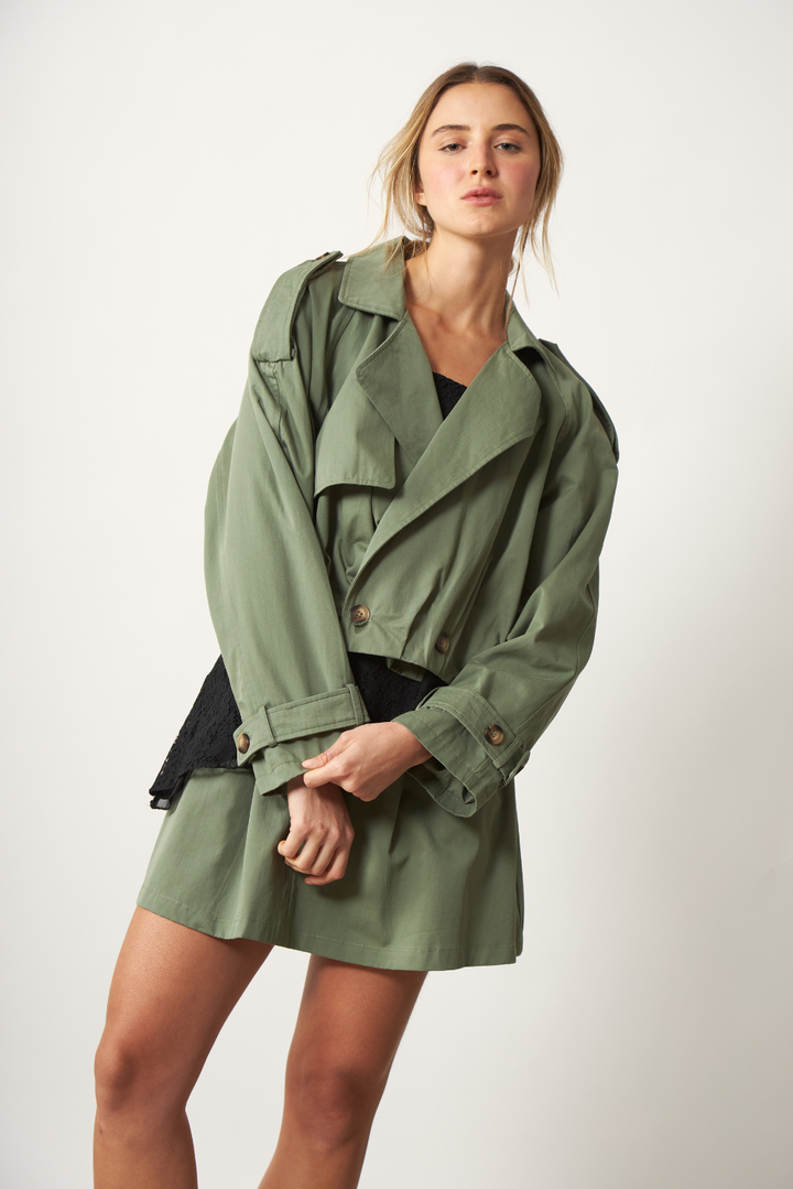 Chaqueta Oli verde