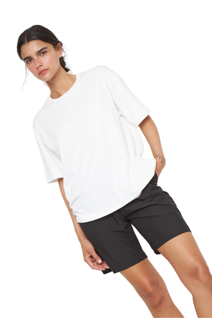 Polera Jacinta PIMA Oversize blanca