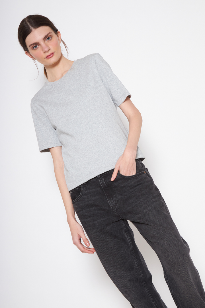 Polera Jacinta gris claro