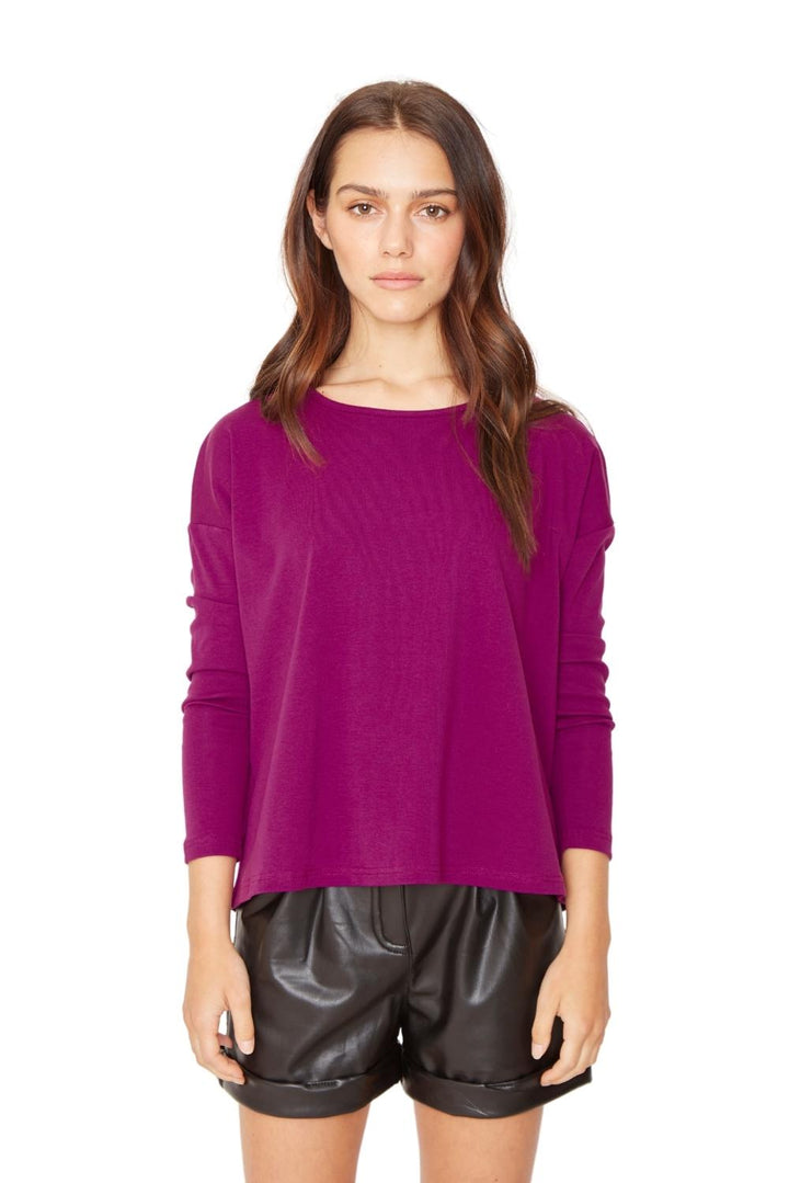 Polera Lina II uva