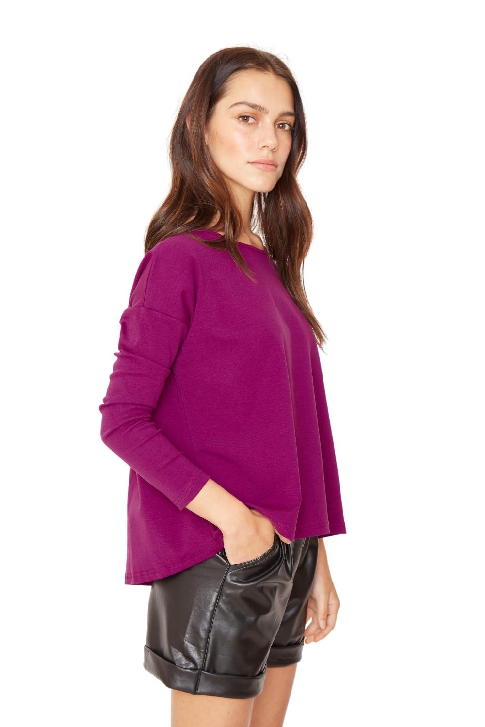 Polera Lina II uva