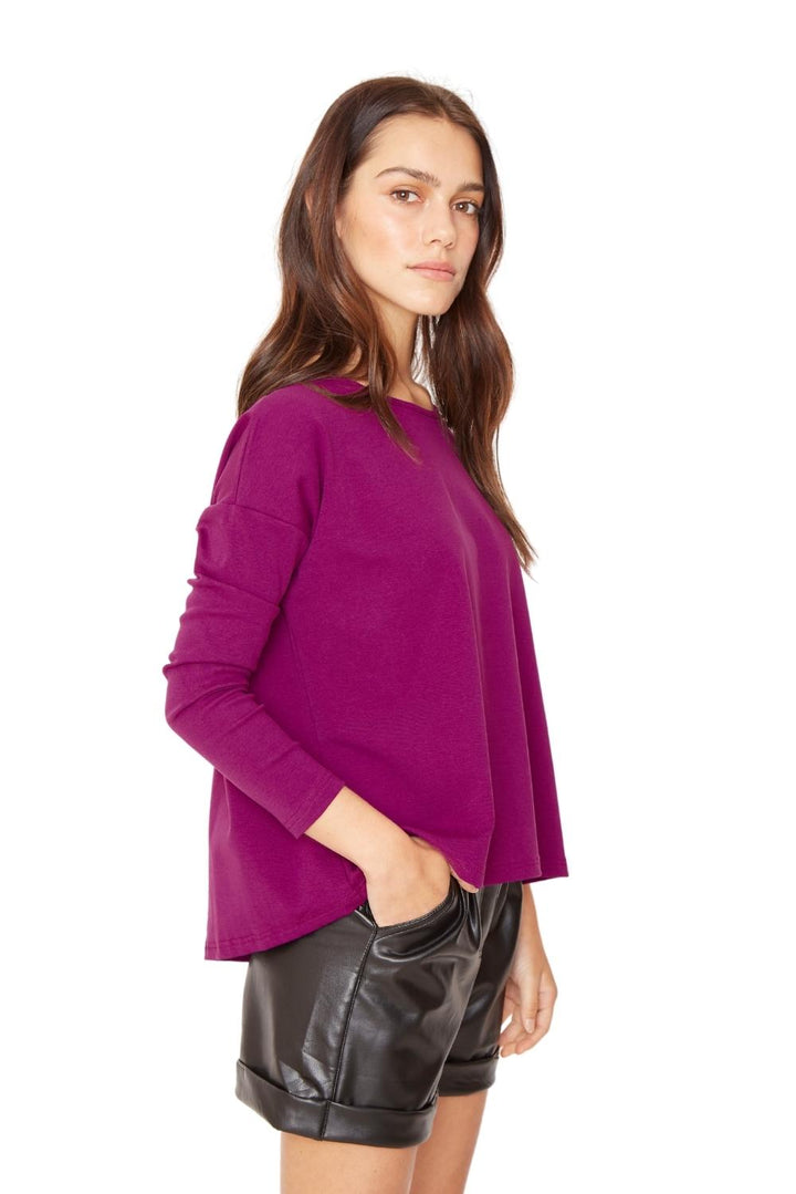 Polera Lina II uva