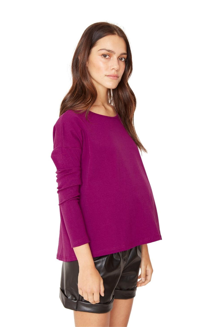 Polera Lina II uva