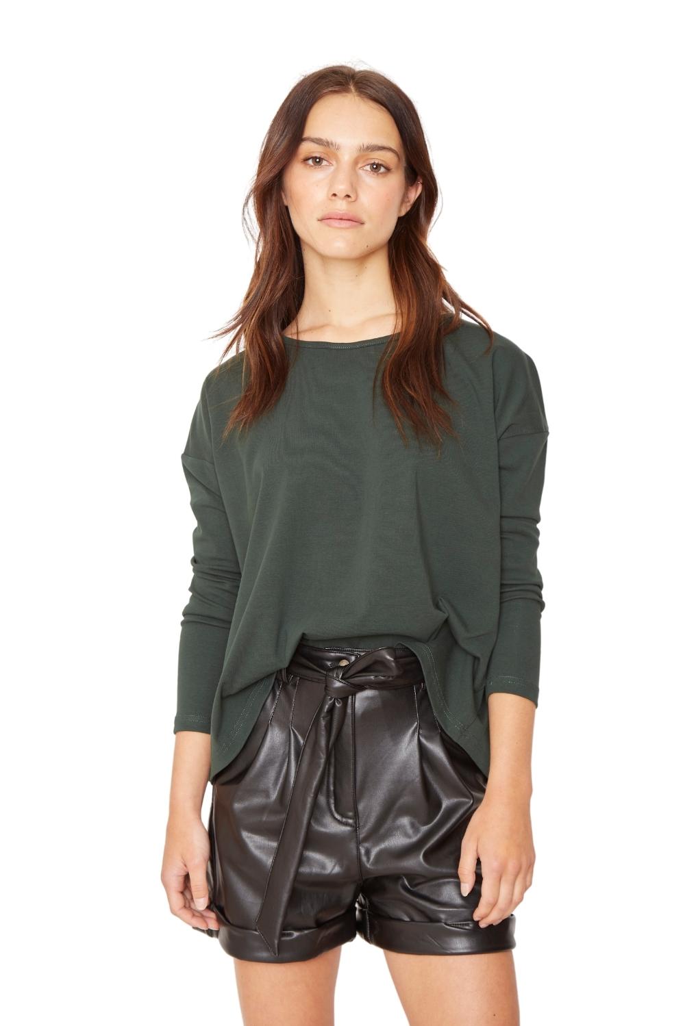 Polera Lina II petróleo