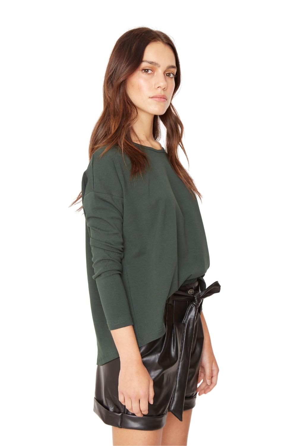 Polera Lina II petróleo