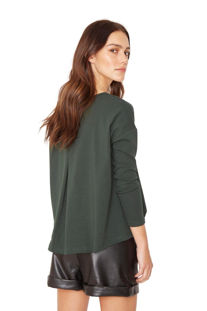 Polera Lina II petróleo