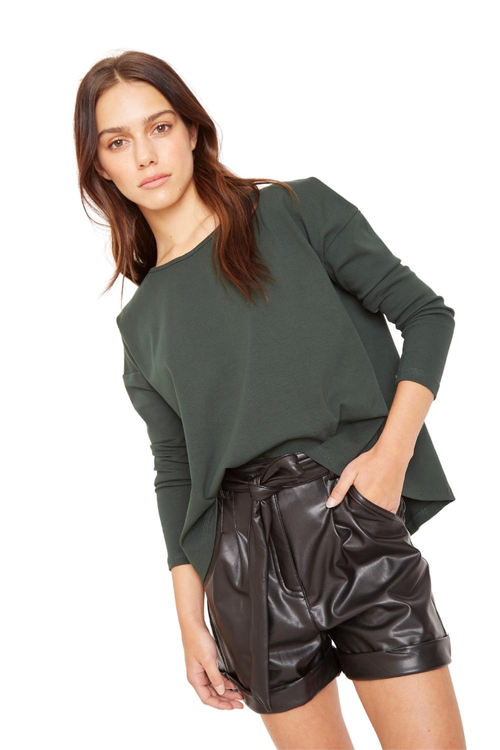 Polera Lina II petróleo