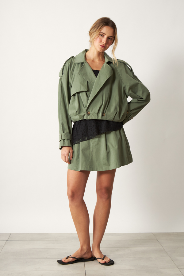 Chaqueta Oli verde