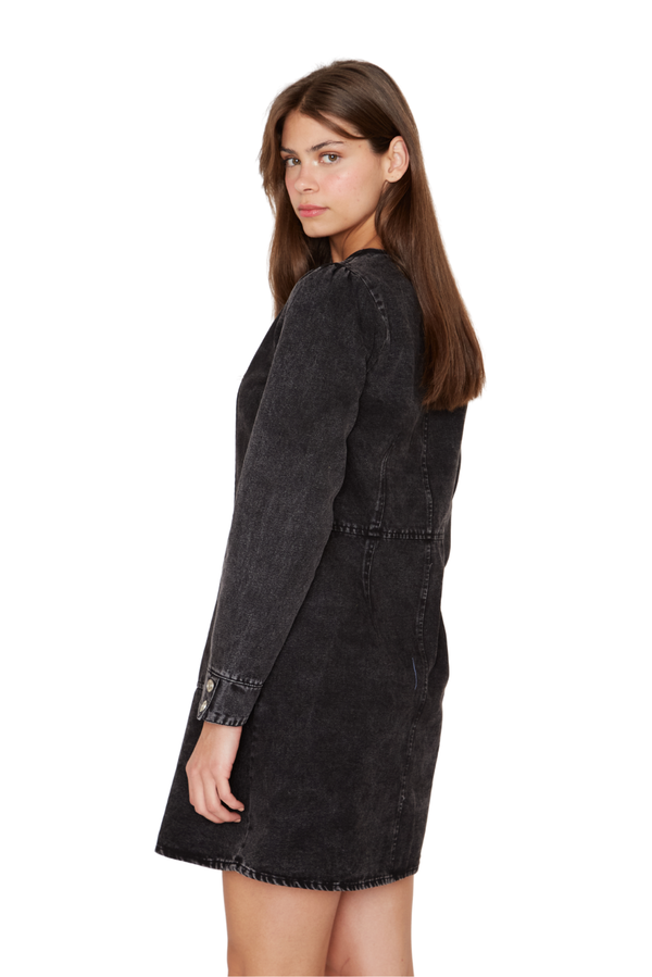 Vestido Demin Stone negro