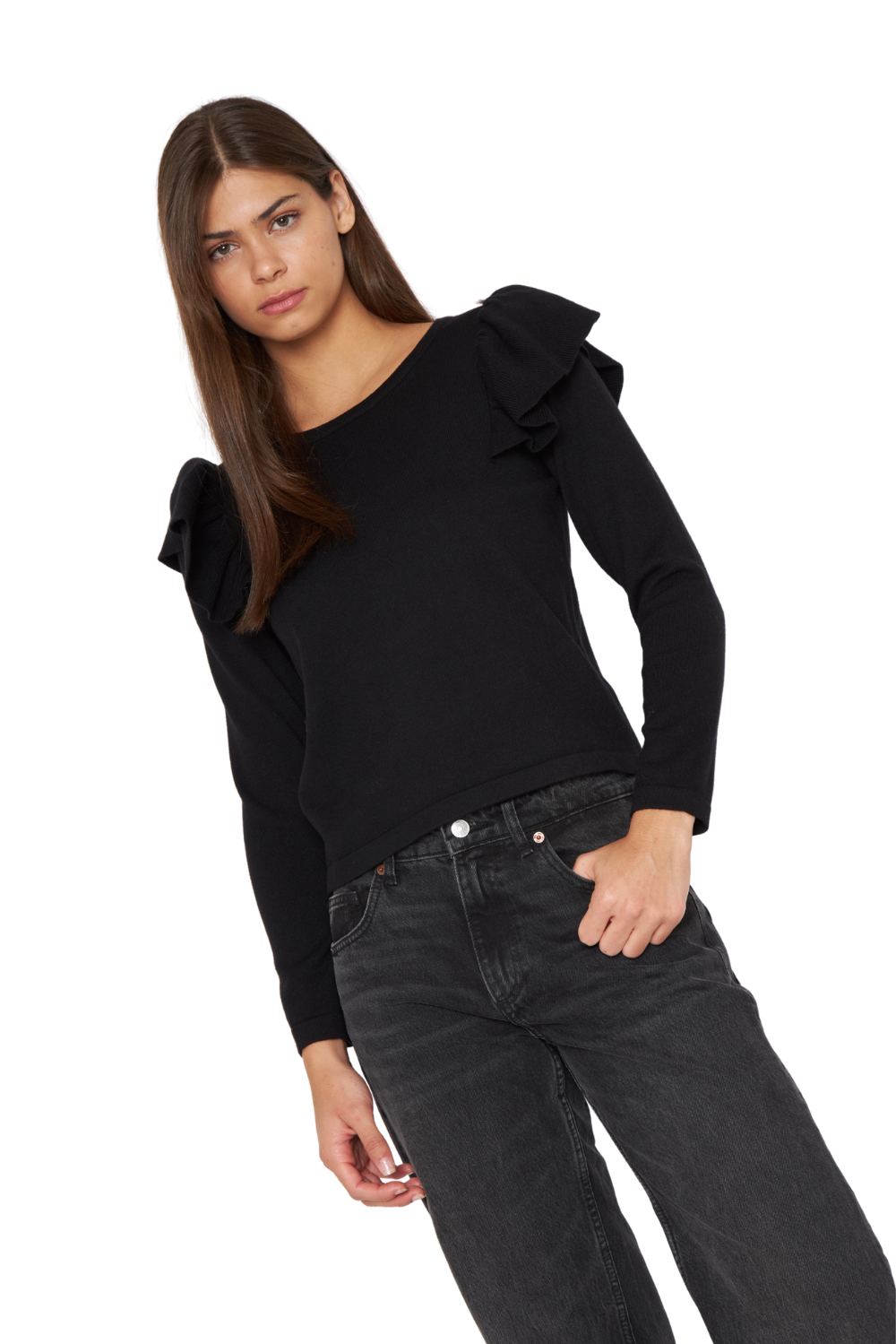 Chaleco Olimpia negro