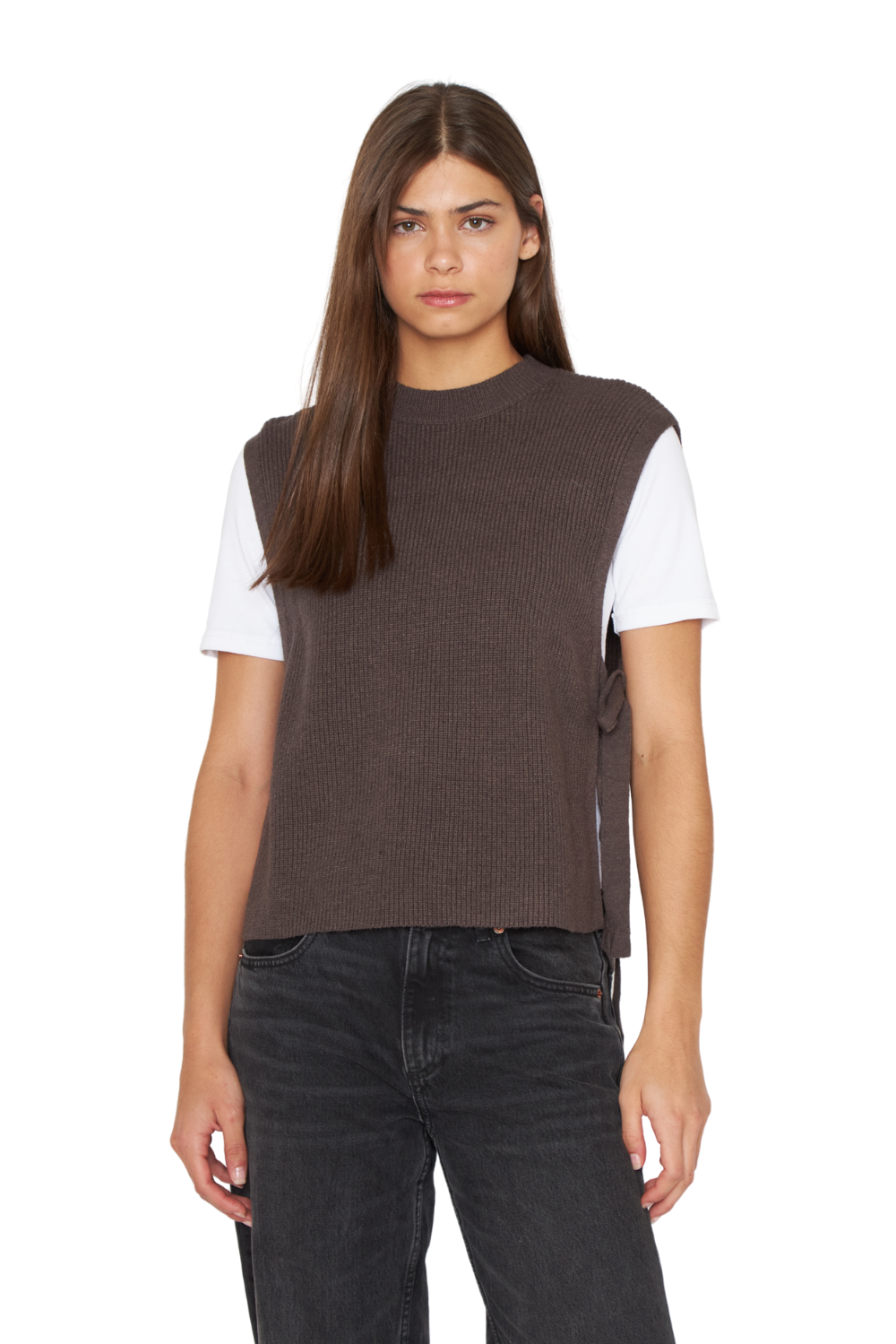 Chaleco Amarras chocolate