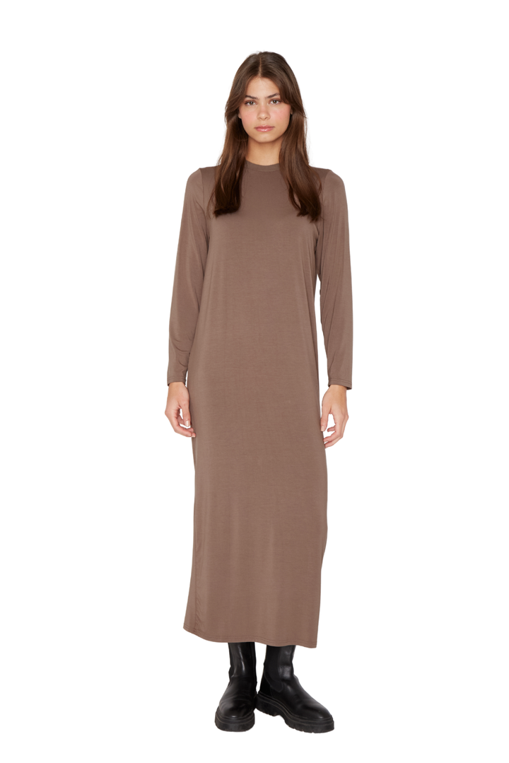 Vestido Antonia café