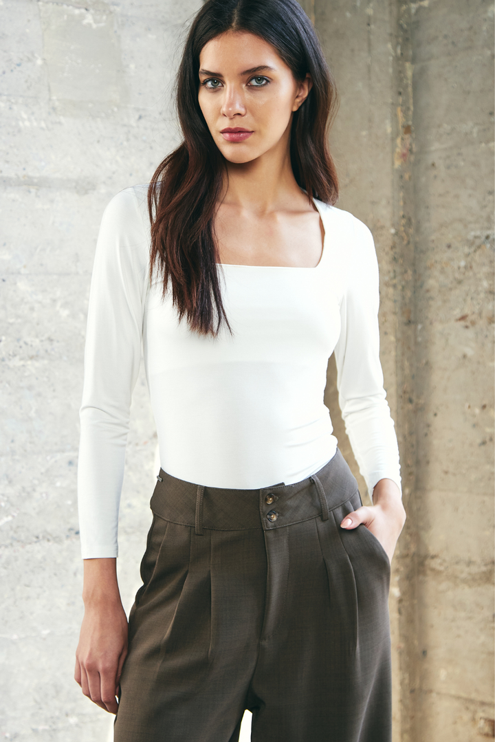 Polera Emilia blanca