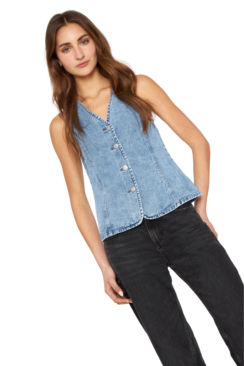 Vest Jacinta azul