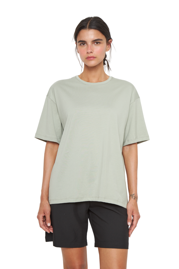 Polera Jacinta PIMA Oversize verde