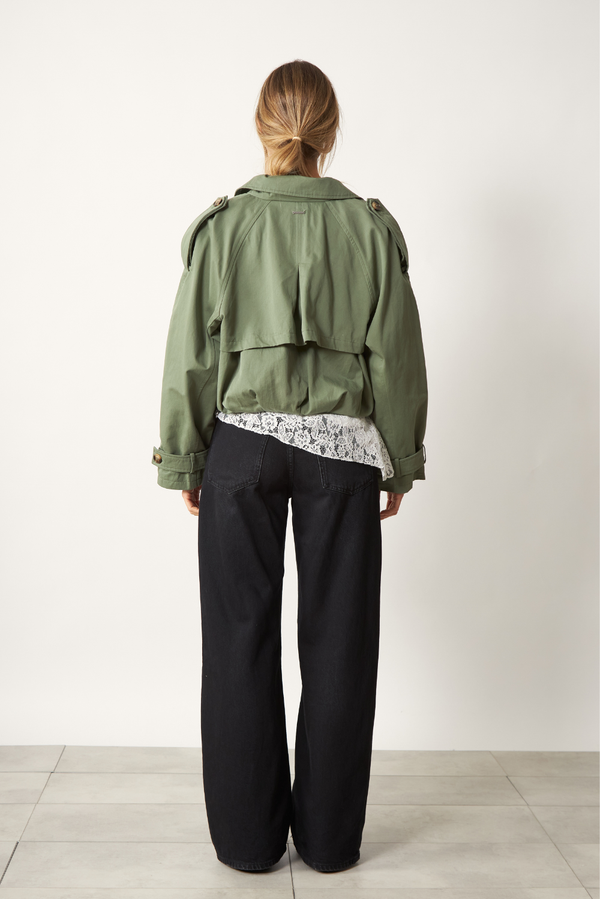 Chaqueta Oli verde