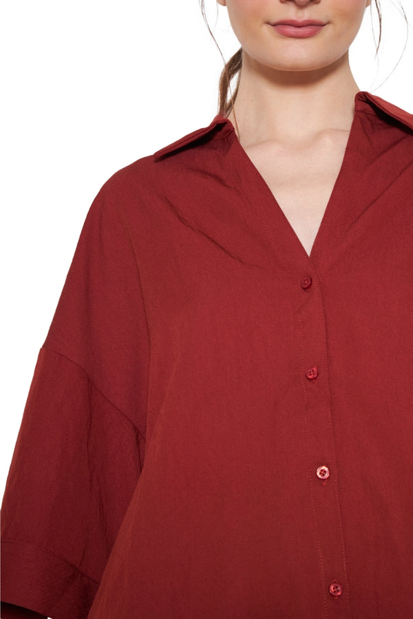 Blusa Elena terracota