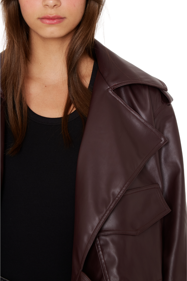 Chaqueta Jess burdeo