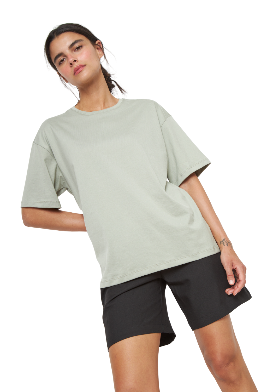 Polera Jacinta PIMA Oversize verde