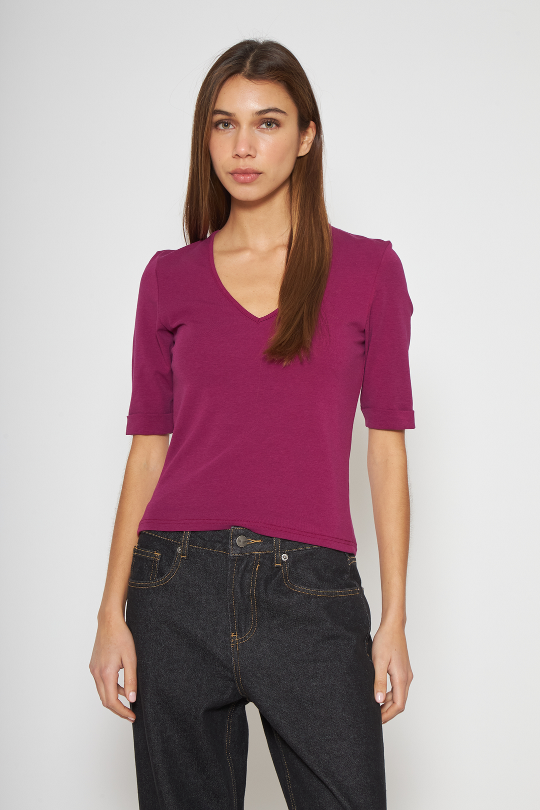 Polera Cami fucsia
