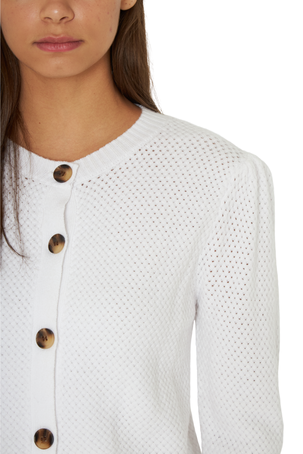 Chaleco Panal blanco