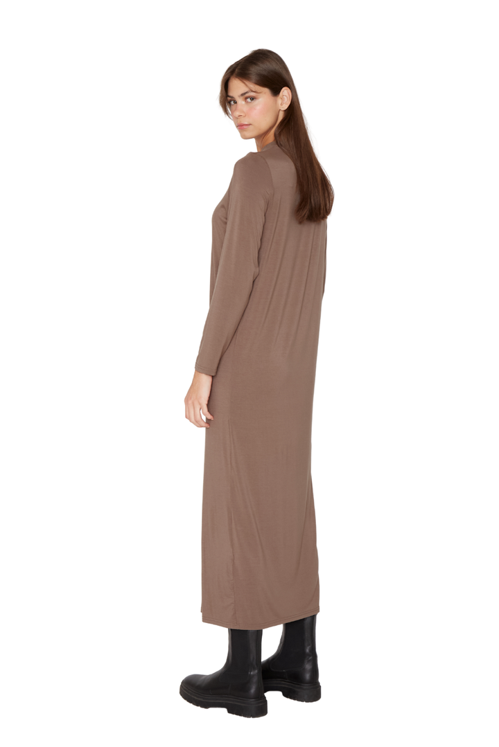 Vestido Antonia café