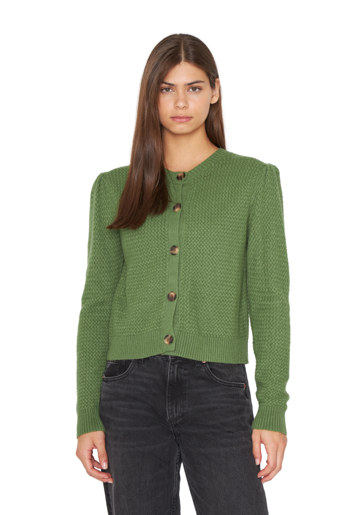 Chaleco Panal verde pistacho
