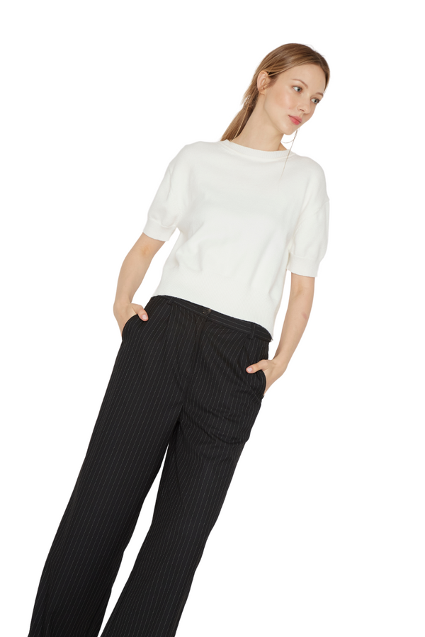 Pantalón Porter líneas negro