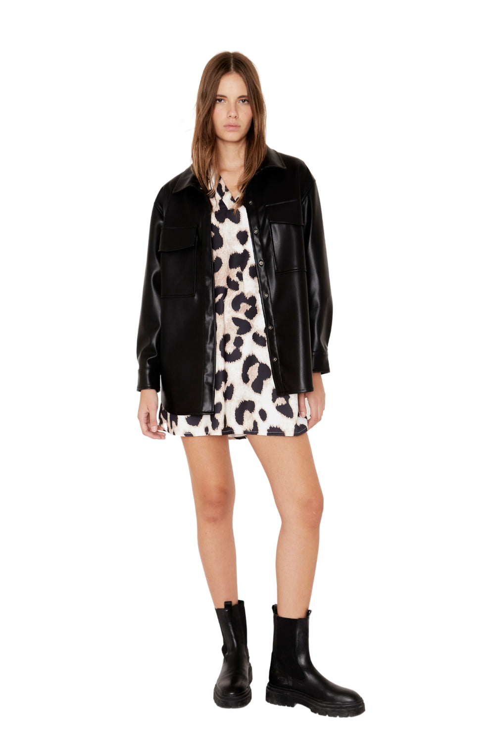Vestido Lily animal print