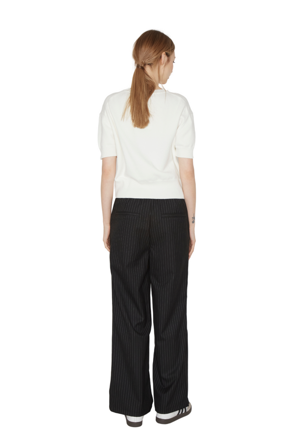 Pantalón Porter líneas negro