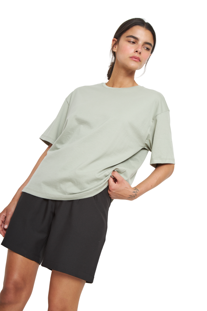 Polera Jacinta PIMA Oversize verde