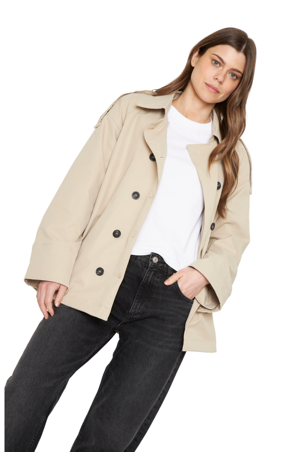 Trench Coat Cloe crudo