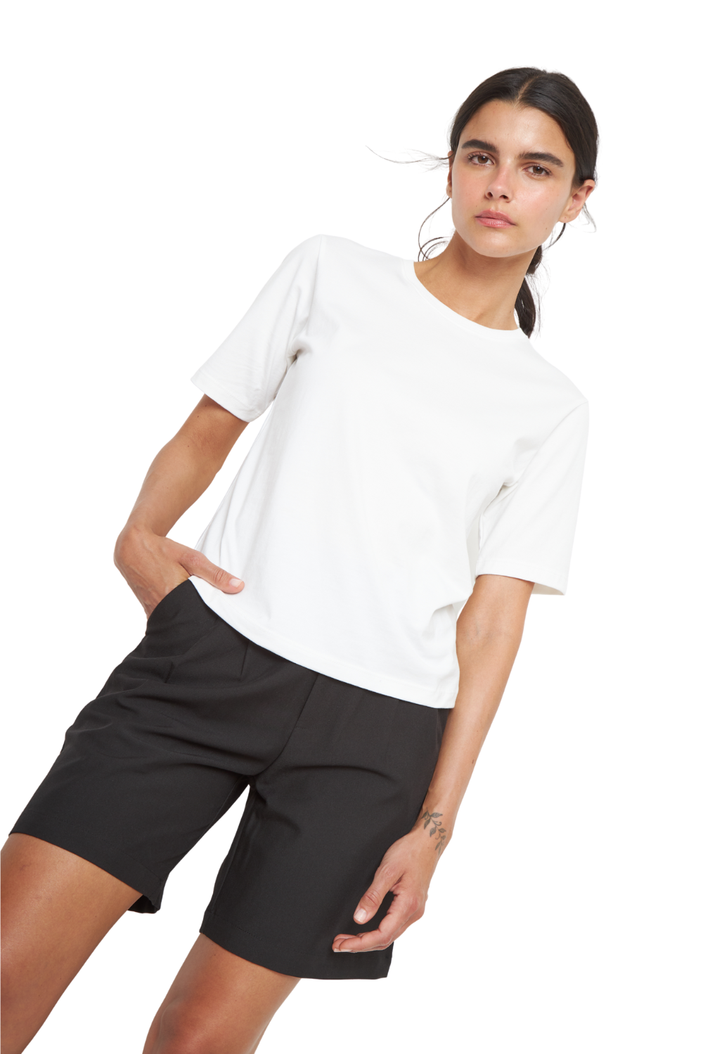 Polera Jacinta PIMA blanca