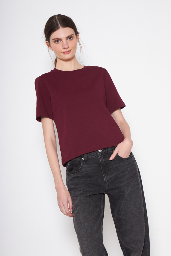 Polera Jacinta burdeo