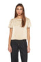 Blusa Olivia Satín dorada